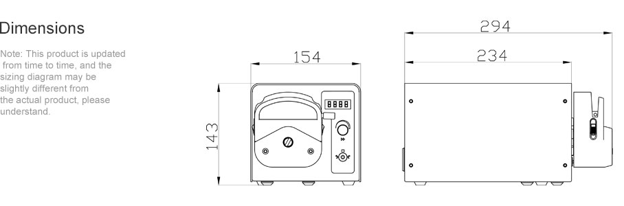 Базовый перистальтический насос Basic Peristaltic Pump