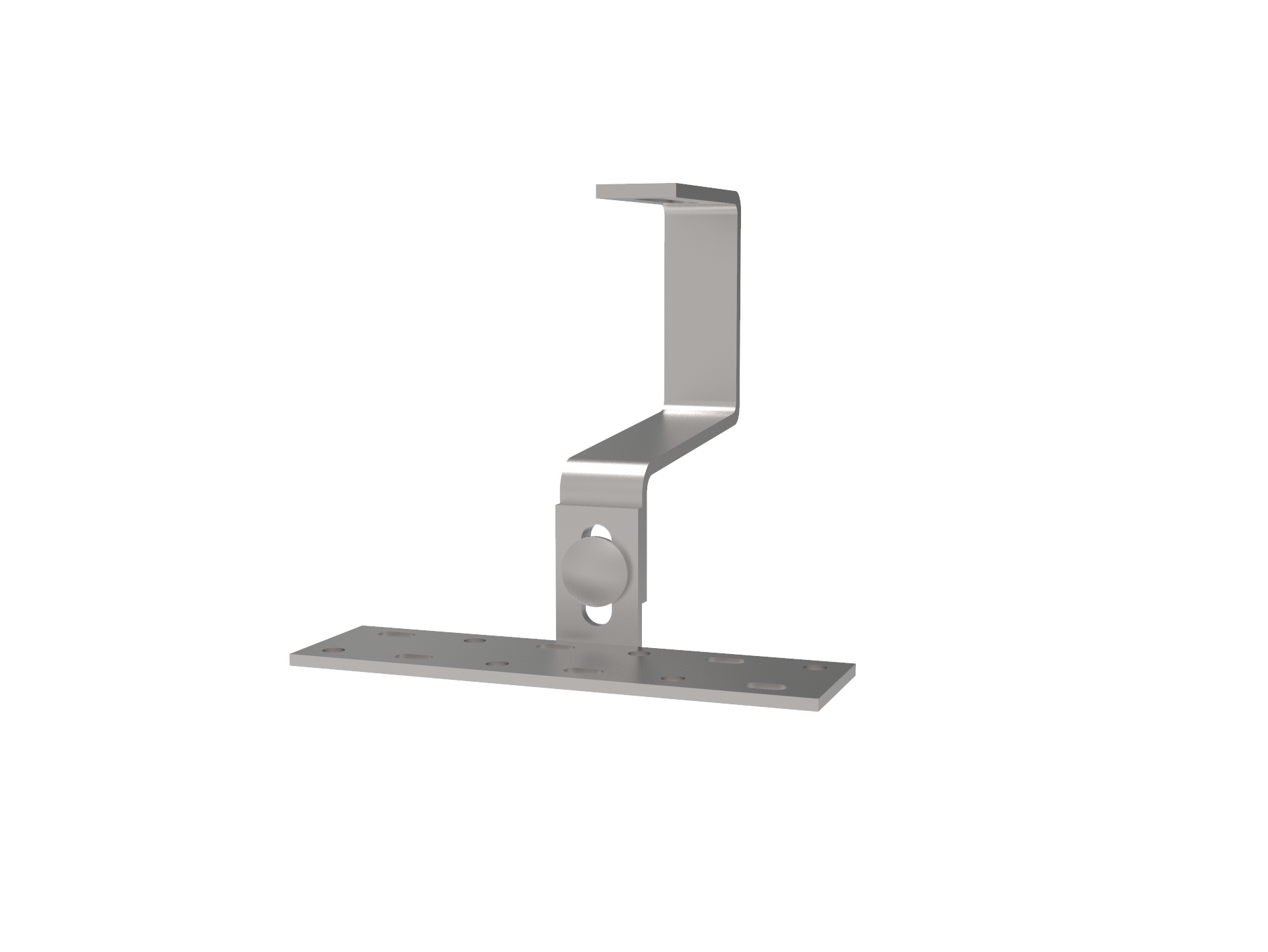 Flat bending hook component adjustable type Flat bending hook component adjustable type