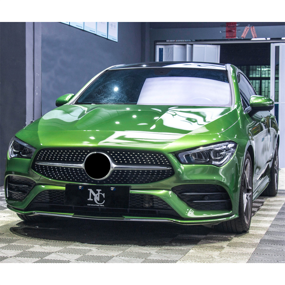 Metal Paint Mamba Green Car Wrapping Metal Paint Mamba Green Car Wrapping
