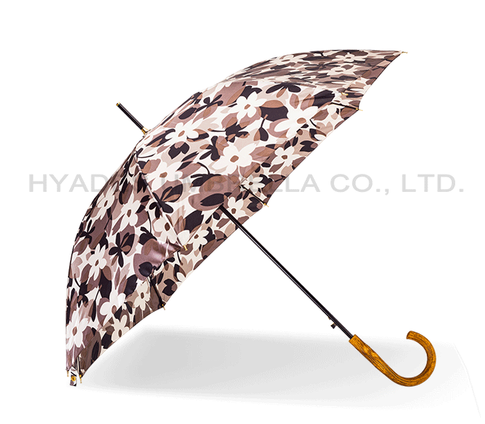 ร่มดอกไม้ floral stick umbrella