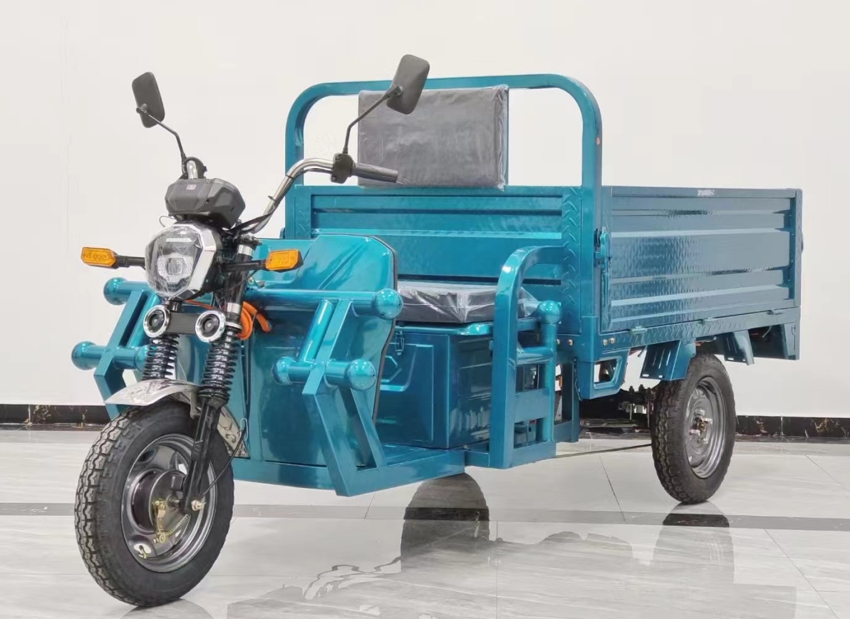 Efficient Self-unloading Electric Tricycle Efficient Self-unloading Electric Tricycle