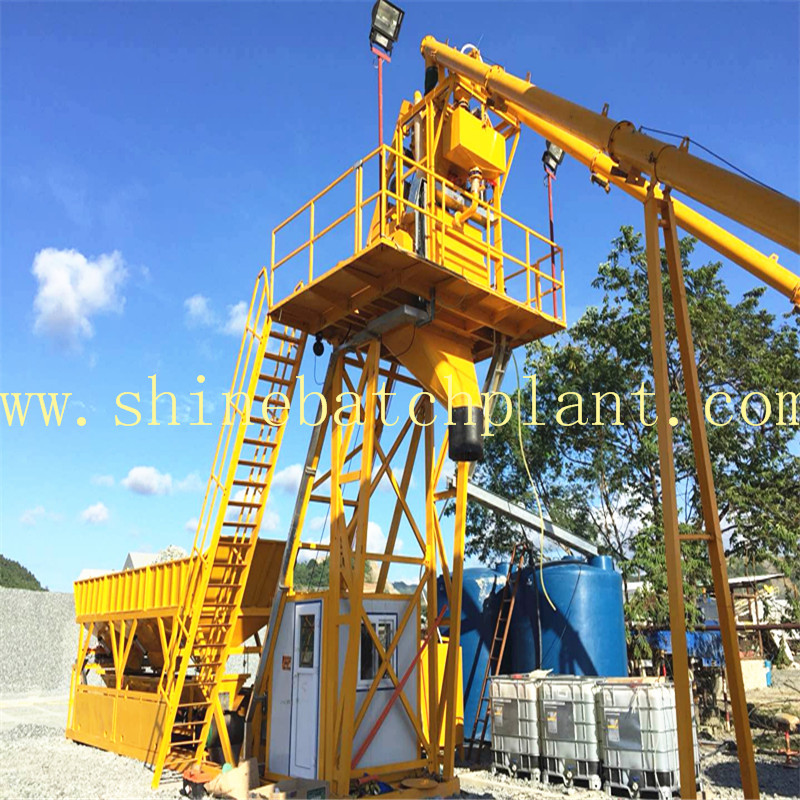 No Foundation Mobile Concrete Batching Plant