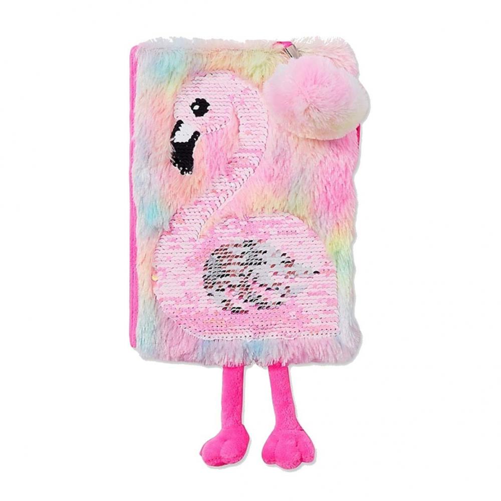 Flamingo Flip Sequin Notebook 1 Flamingo Flip Sequin Notebook 1