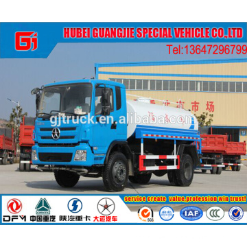 China 4x2 Fahren 15cbm Dayun Wassertank Lkw Wasserlastwagen