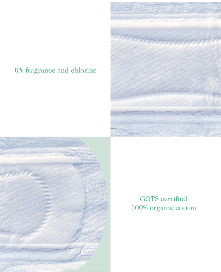 Organic menstrual pad Organic menstrual pad