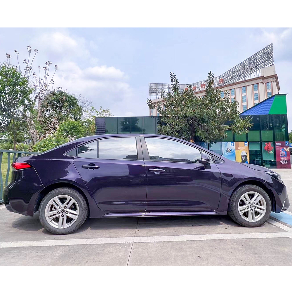Venetian Purple Metallice Car Wrap Venetian Purple Metallice Car Wrap