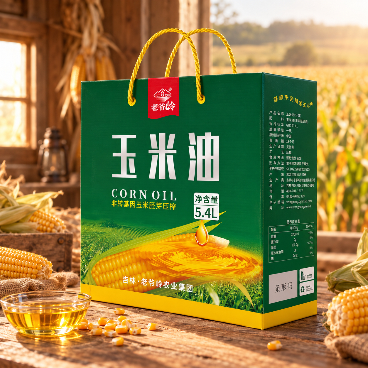 Corn Oil Gift Box4 Corn Oil Gift Box4