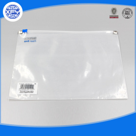 Custom Transparent Waterproof Clear Zipper Plastic PVC Bag
