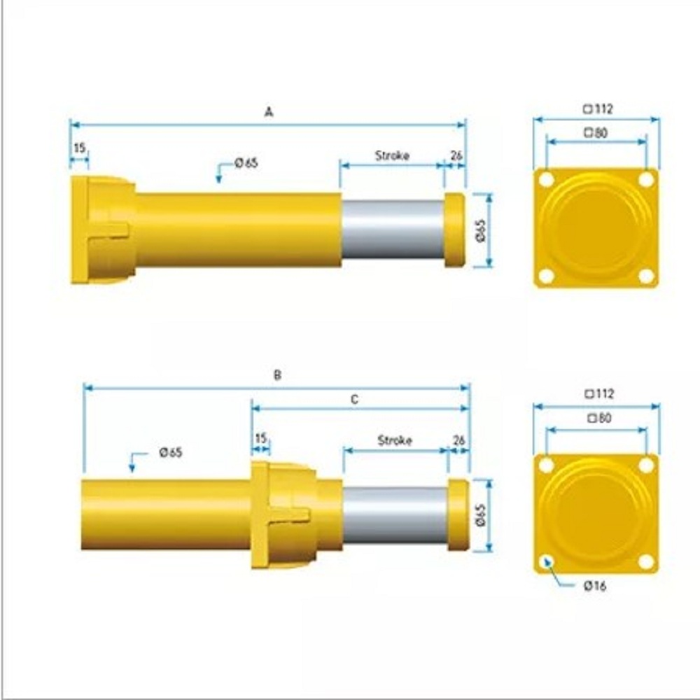 Hydraulic Buffer-LT CRANE