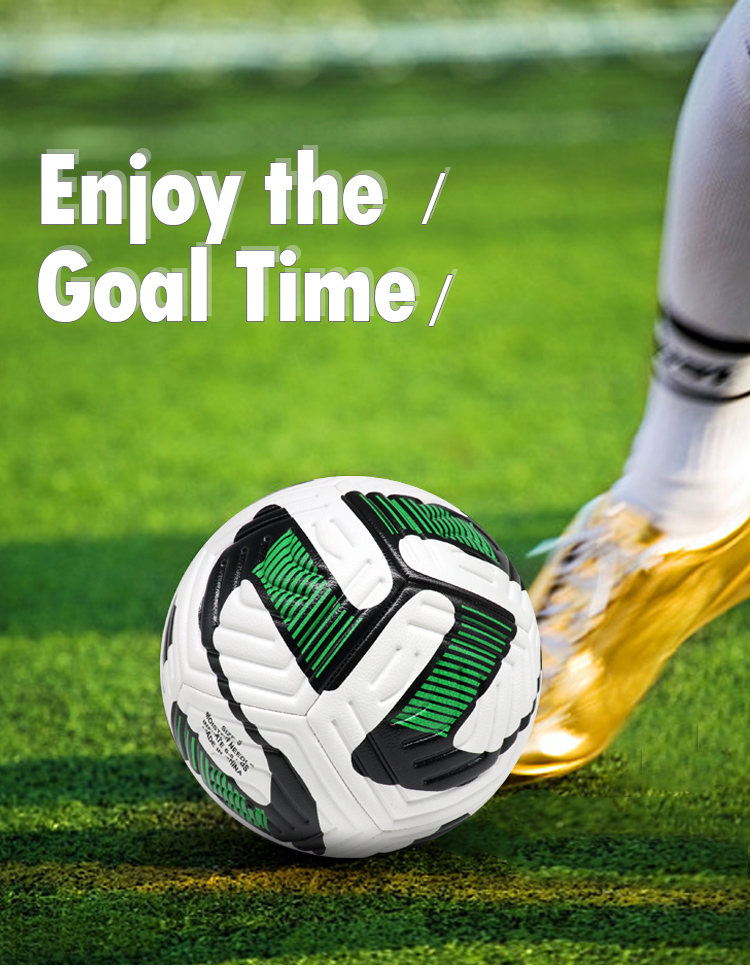 green size 5 soccer ball green size 5 soccer ball