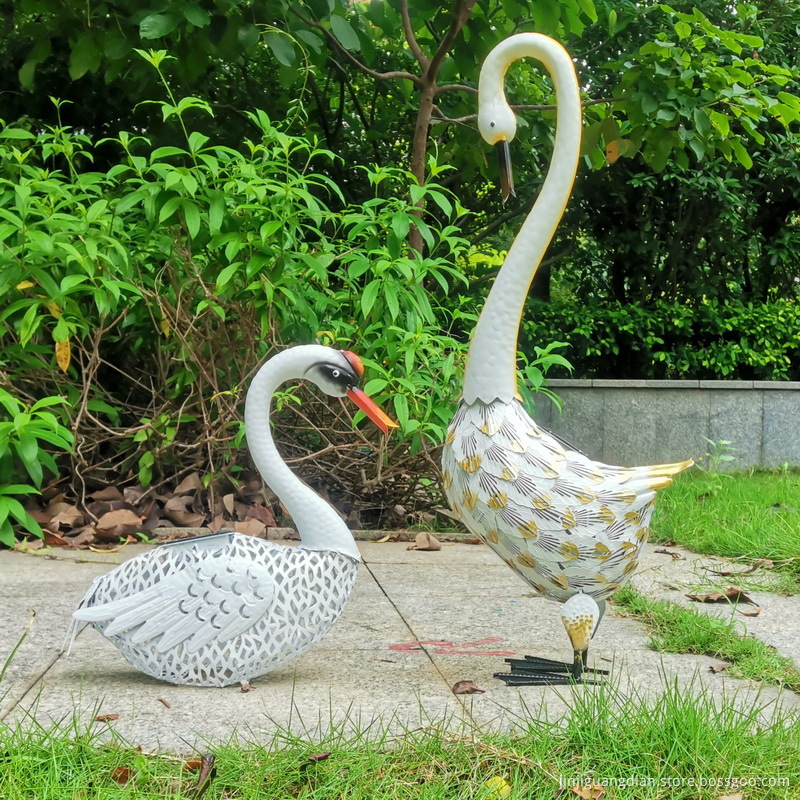 Swan Ornament Solar Lamp Swan Ornament Solar Lamp