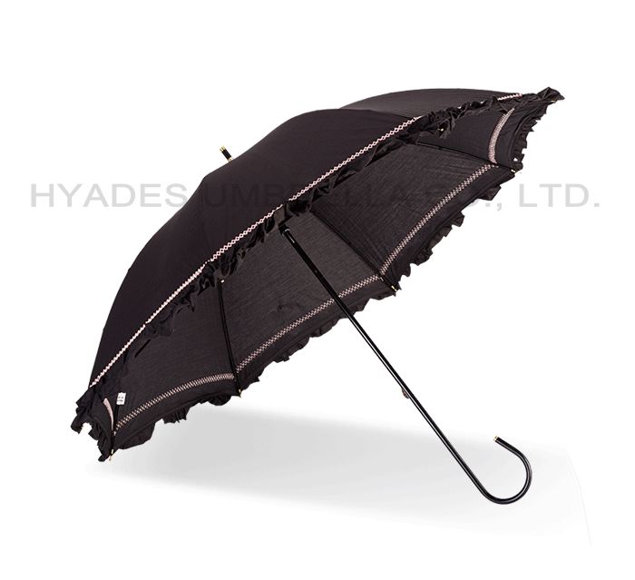 ひも状の傘 Laced Straight Umbrella