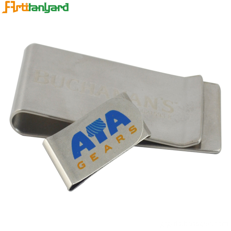 Wallet With Metal Money Clip Wallet With Metal Money Clip