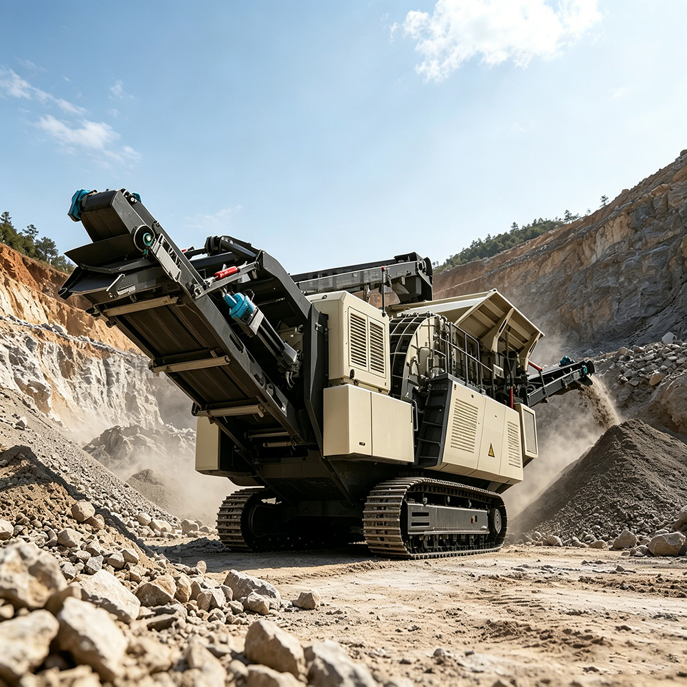 tire type mobile stone crusher tire type mobile stone crusher