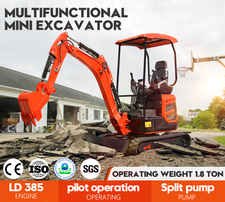 1.8ton mini excavator 1.8ton mini excavator