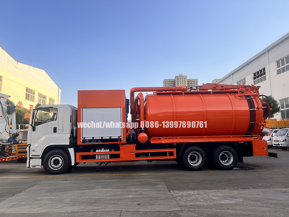 ISUZU vacuum truck ISUZU vacuum truck