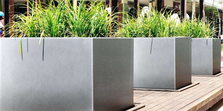 Stainless Steel Planter