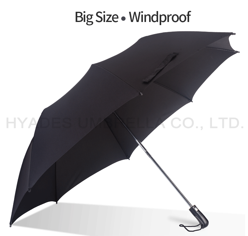 Big Size winddichte heren opvouwbare paraplu Big Size Windproof Mens Folding Umbrella