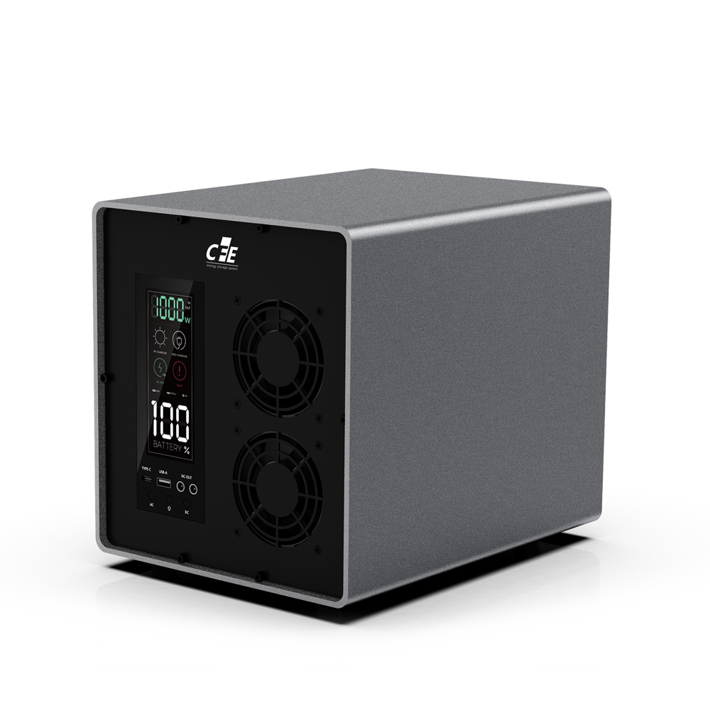 1000W/ 2 kWh Portable Solar & Grid Power Box 1000W/ 2 kWh Portable Solar & Grid Power Box