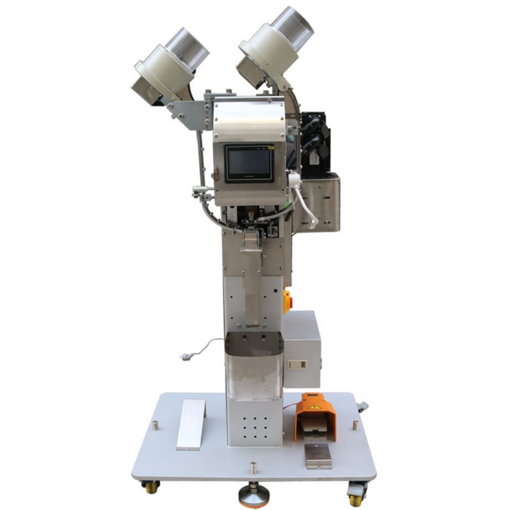 KD-98-9 Automatic double sides eyelet machine (4) KD-98-9 Automatic double sides eyelet machine (4)