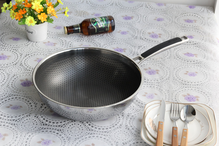 sartén wok antiadherente nonstick wok pan