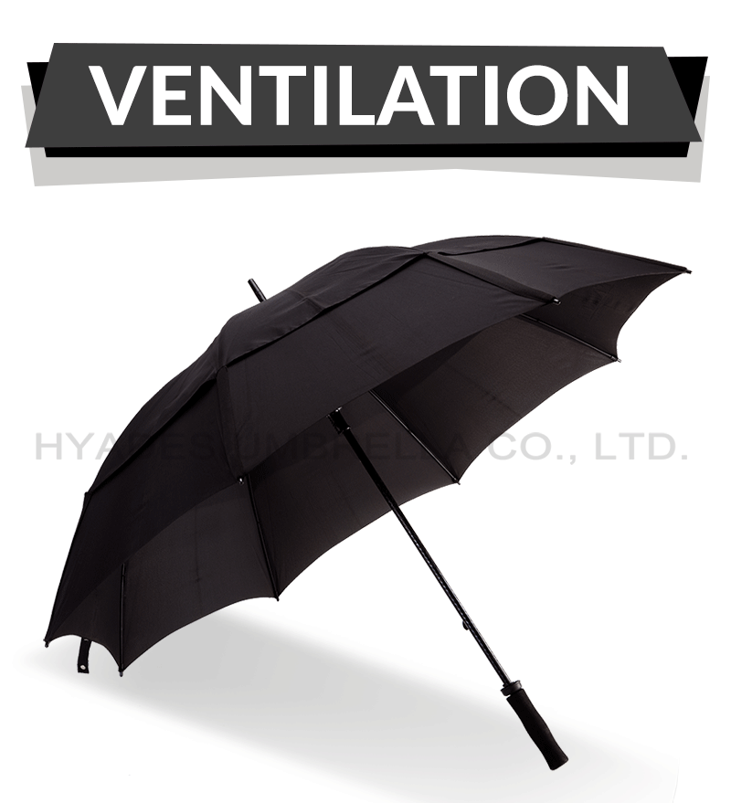 vindtät regnparaply windproof rain umbrella