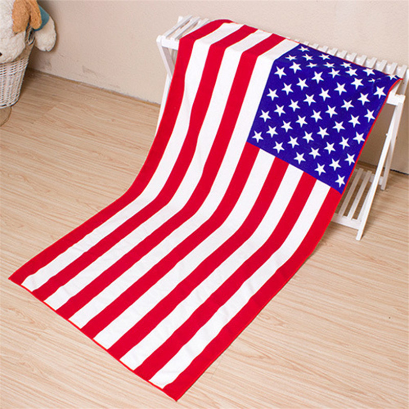 Printed American Flag Beach Towels With Tassels China Manufacturer American Flag Beach Towels