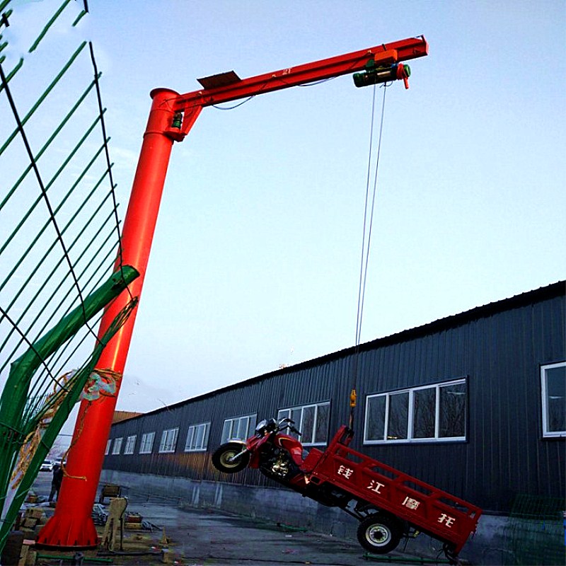 grúa giratoria slewing jib crane