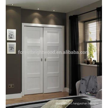 4 Panel White Shaker Style Internal Doors Wardrobe Door China