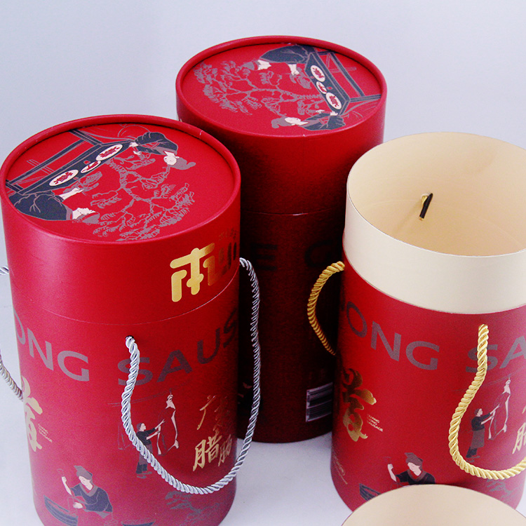 Tube Packaging with Ropes Tube Packaging with Ropes