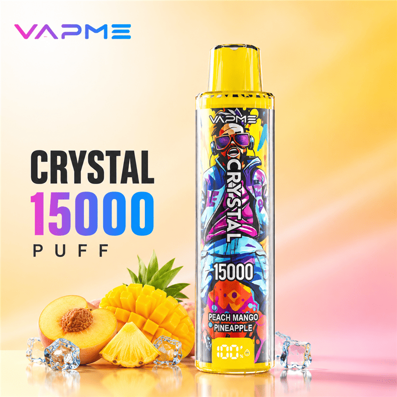 VAPME Crystal 15k 15000 Puffs Disposable Vape Pod VAPME Crystal 15k 15000 Puffs Disposable Vape Pod