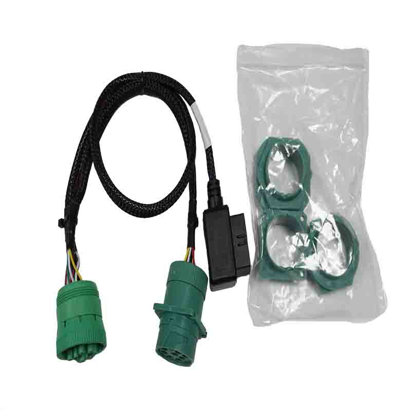 OBDII 16Pin Male to 9Pin Female Heavy Duty Truck Diagnostic Adapter Harness OBDII 16Pin Male to 9Pin Female Heavy Duty Truck Diagnostic Adapter Harness