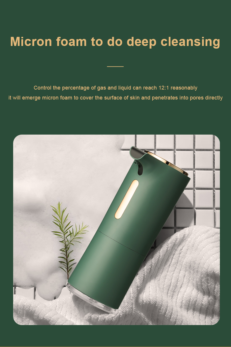 China Rechargeable Touchless Automatic Foam Soap Dispenser China Rechargeable Touchless Automatic Foam Soap Dispenser