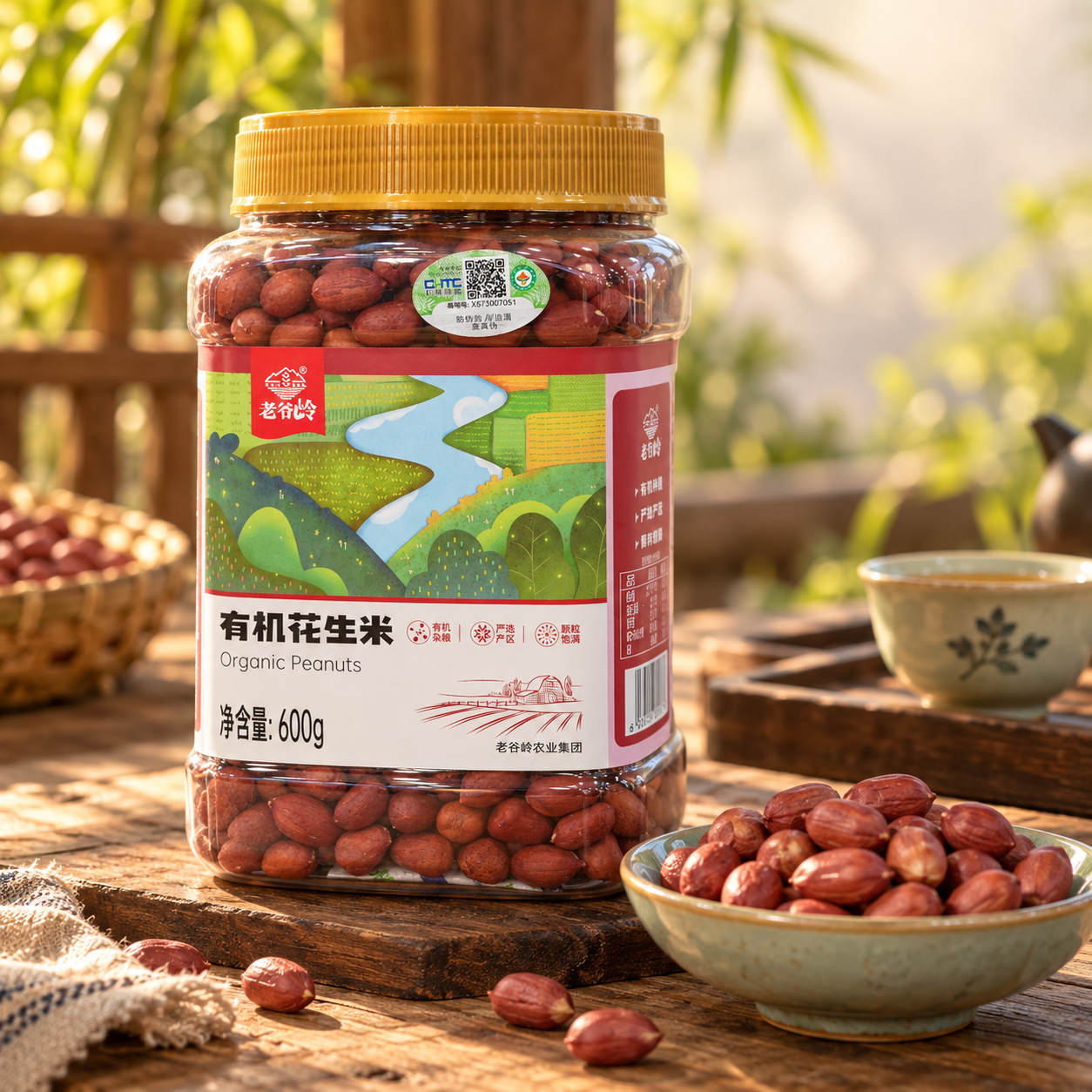 Organic barrel packaged peanuts3 Organic barrel packaged peanuts3