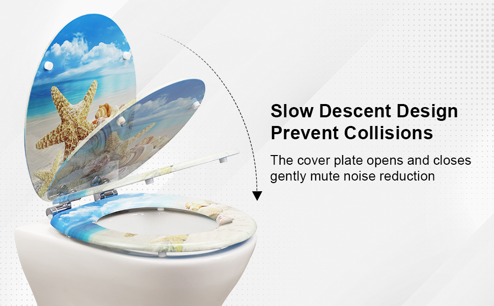 Conch starfish wooden toilet seat (5) Conch starfish wooden toilet seat (5)