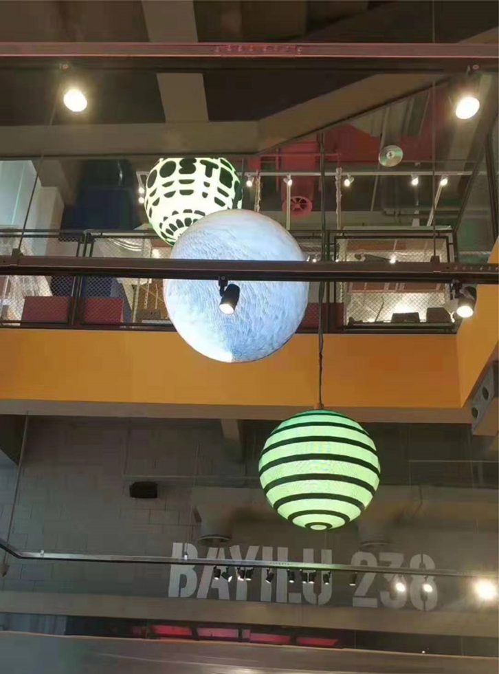 Spherical LED display