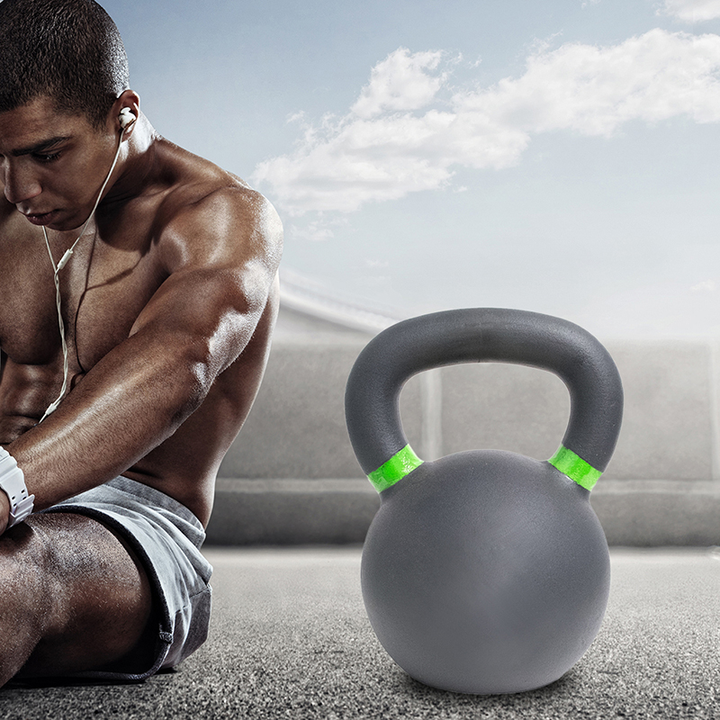 powder coated kettlebell