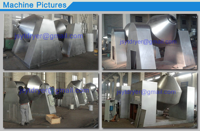 Double Cones Vacuum Dryer for Edibe Salt