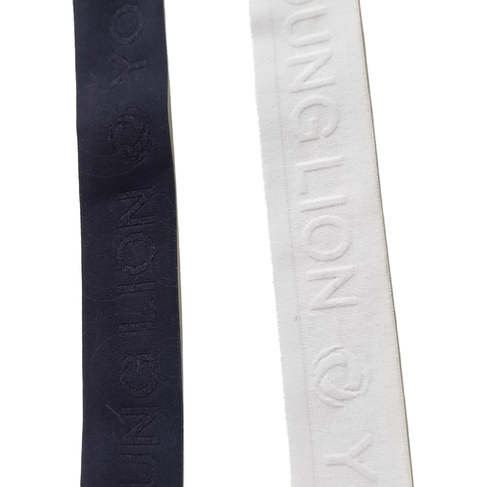 Single color high density jacquard elastic band Single color high density jacquard elastic band
