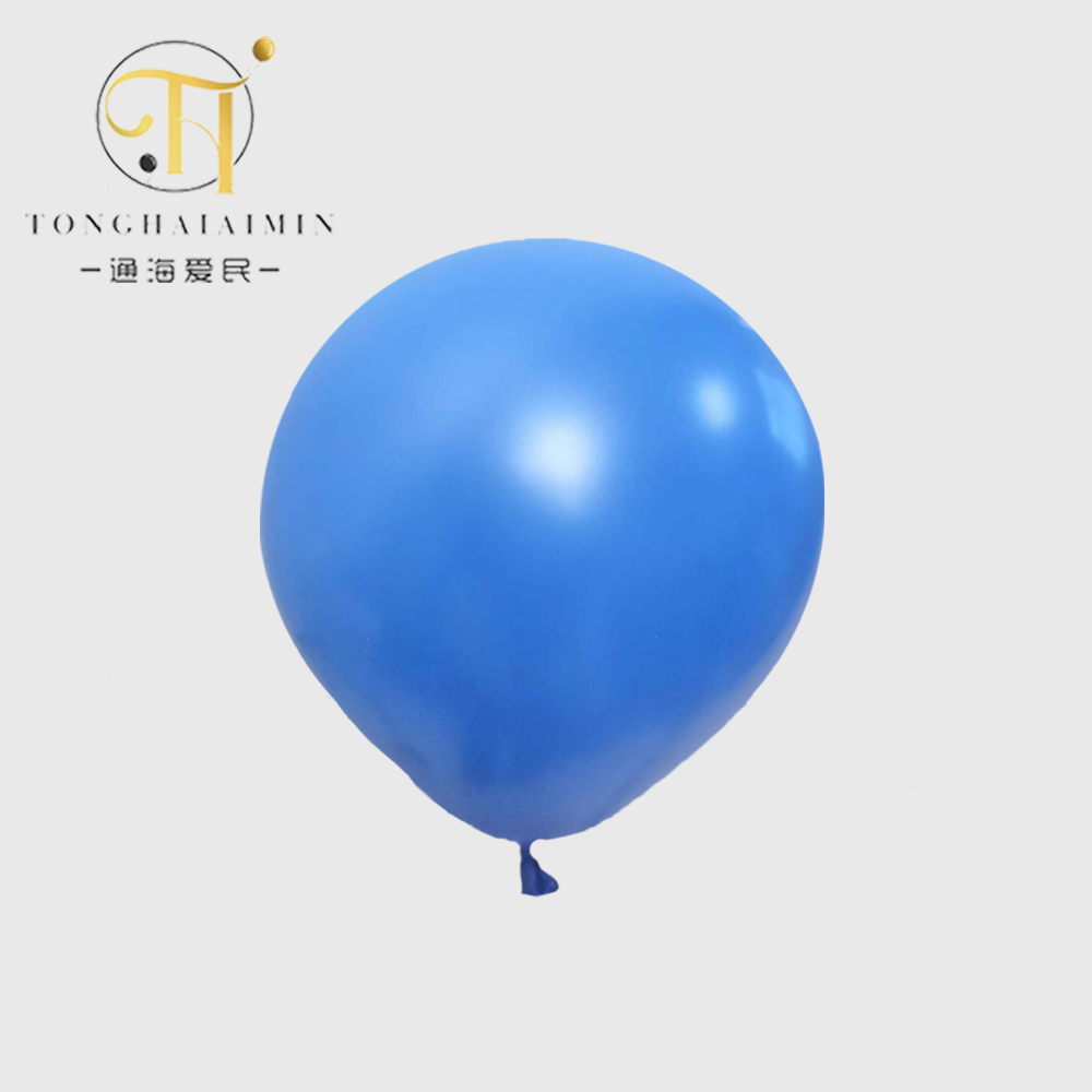 Matte Dark Blue Balloons Matte Dark Blue Balloons