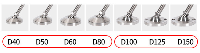 Stainless Steel Leveling Feet (7) Stainless Steel Leveling Feet (7)