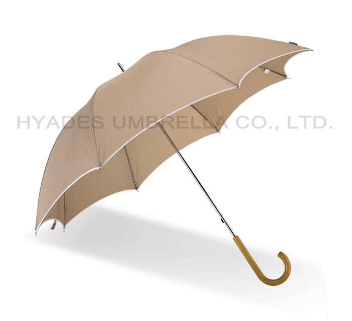 Dames effen kleur handleiding Open rechte paraplu Ladies Plain Color Manual Open Straight Umbrella