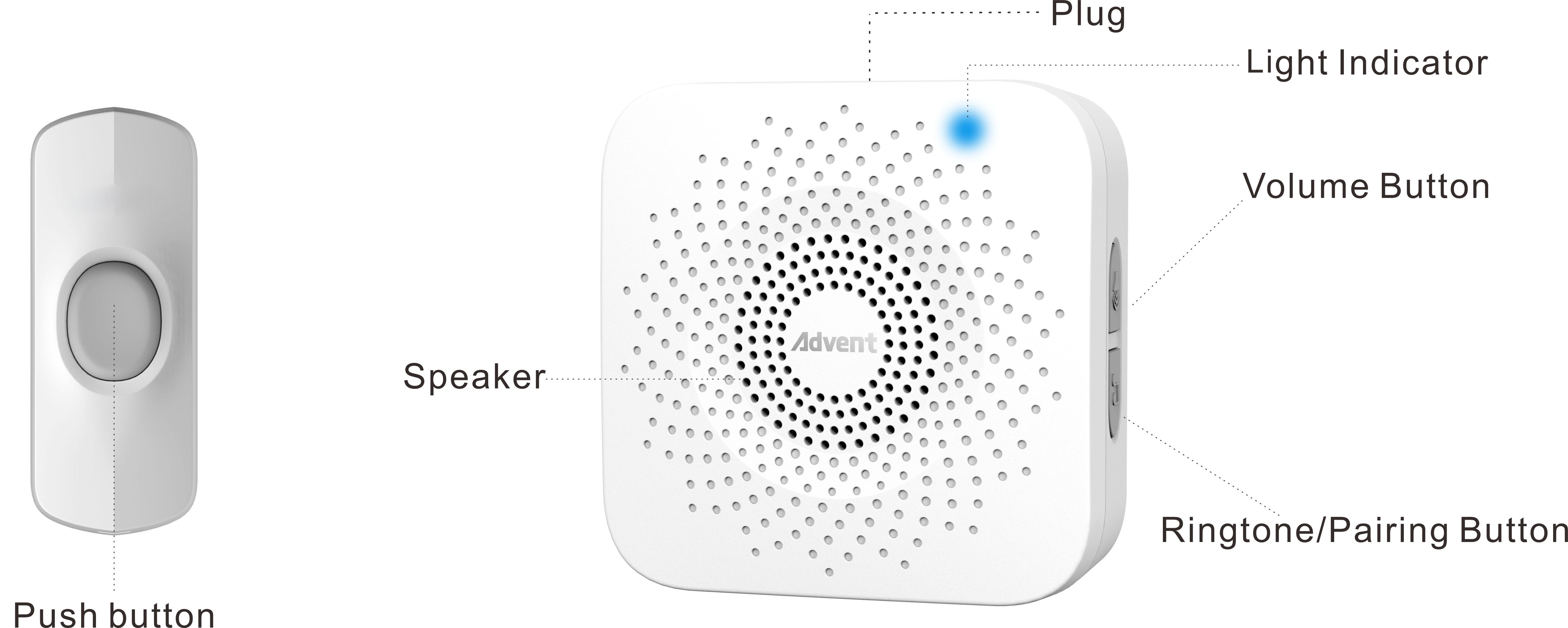 X-W1901,wireless doorbell X-W1901,wireless doorbell