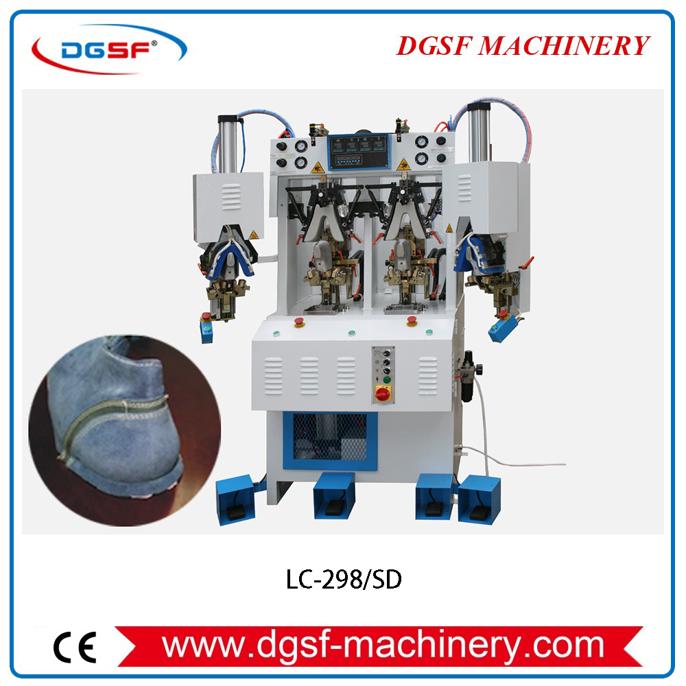 LC-298SD Stitch-Down Back Part Forming Machine With Flanging Device (1) LC-298SD Stitch-Down Back Part Forming Machine With Flanging Device (1)