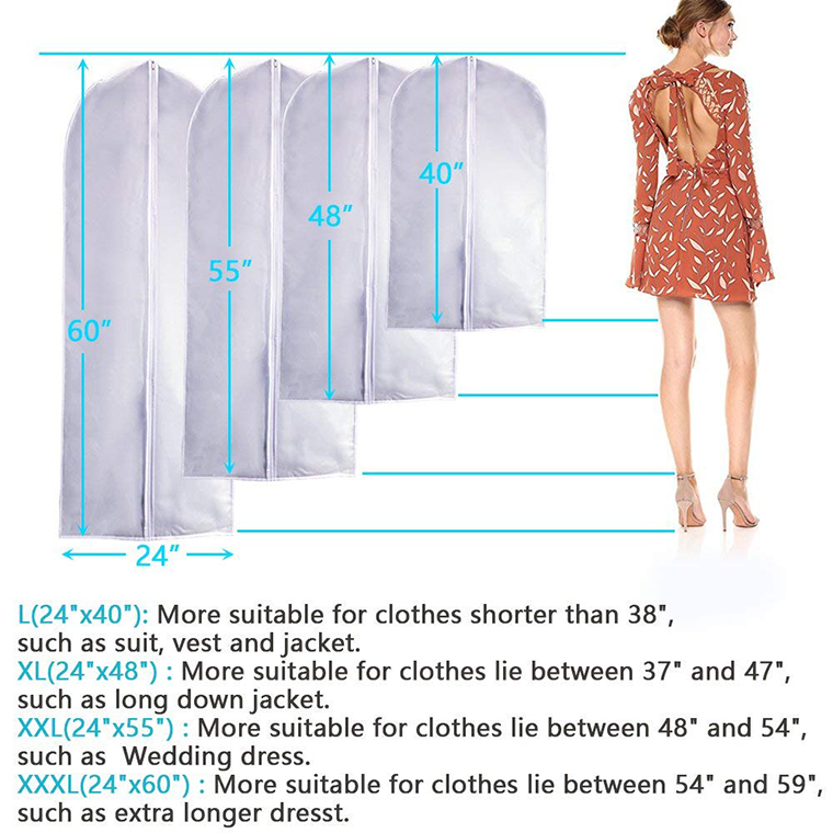 Kunststoff Kleidersack Plastic Garment Bag