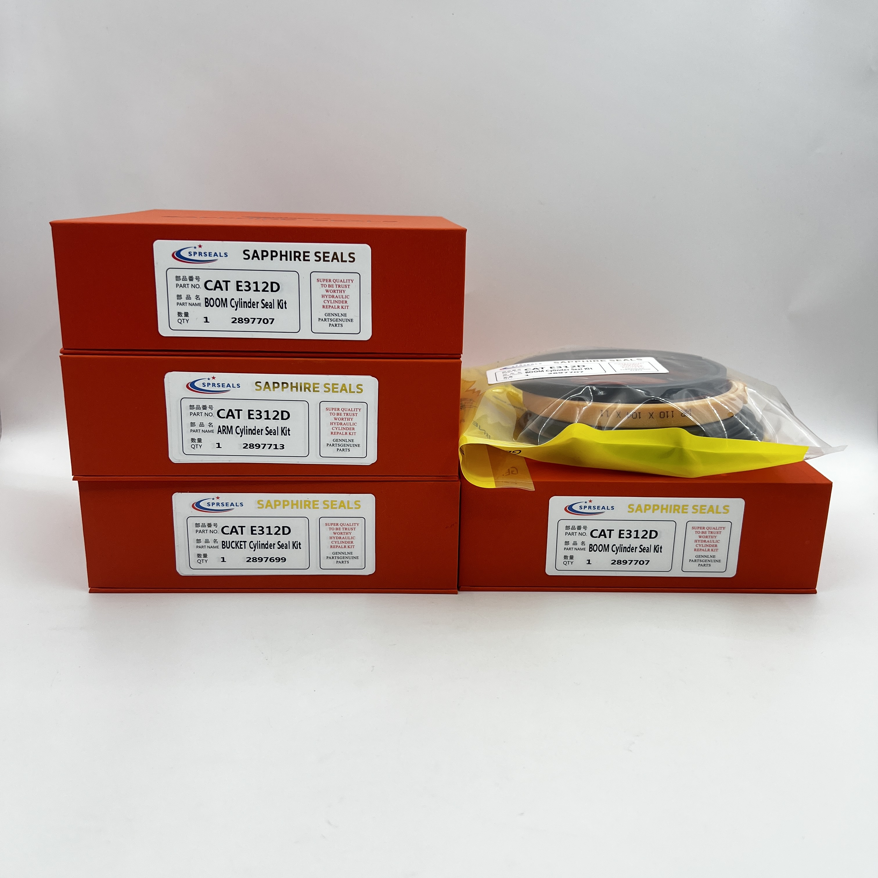 CAT E312D Hydraulic seal repair kit CAT E312D Hydraulic seal repair kit