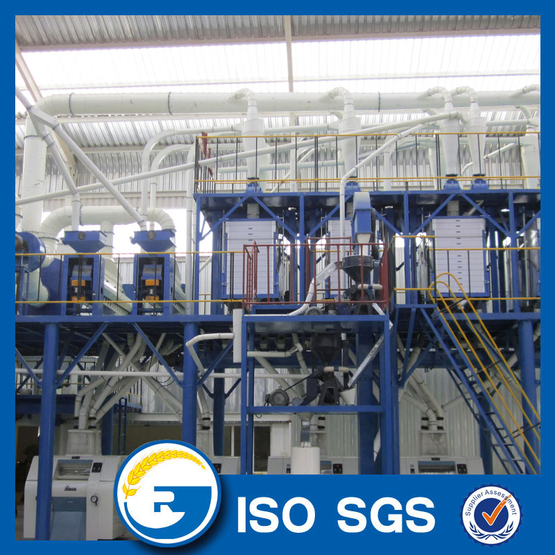 Fraiseuse à maïs 100 T 100 T maize milling machine