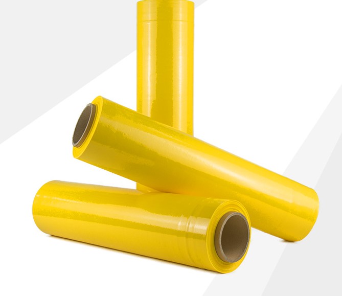 Yellow Stretch Film4 Yellow Stretch Film4