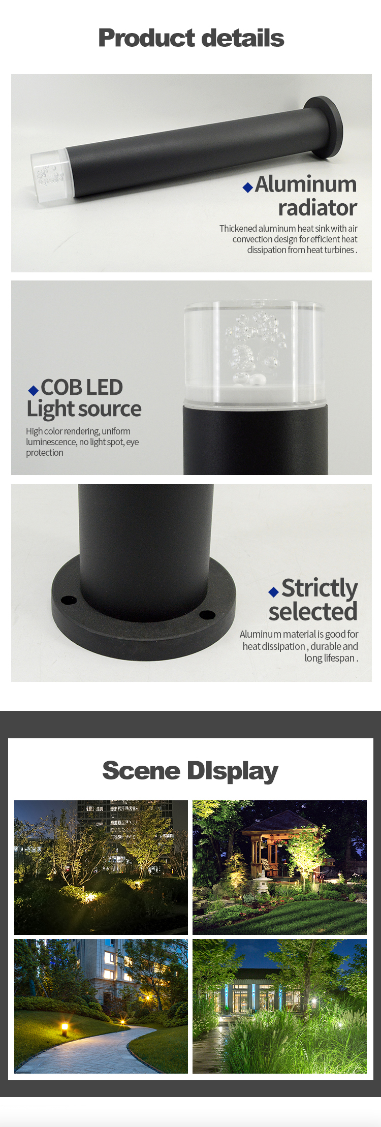 post led bollard light post led bollard light