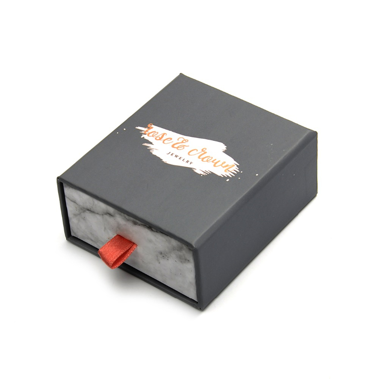 Promosi gelongsor Kertas Hadiah Pembungkusan Kotak Promotional Sliding Gift Paper Earring Packing Box